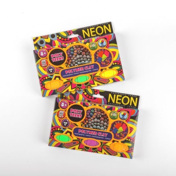 Набор для лепки из полимерной глины Neon 3 цвета в ассортименте