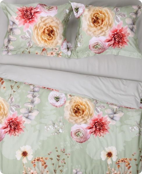 Комплект постільної білизни glamorous sa 2 світло-коричневий Vandyck 