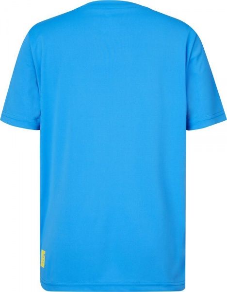 Футболка Energetics Derek IV jrs 411048-900543 116 синьо-салатовий