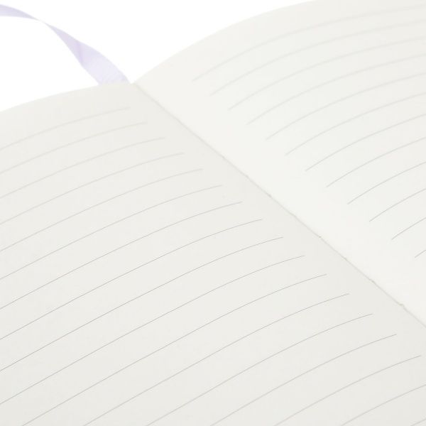 Блокнот в мелкий горошек с застежкой