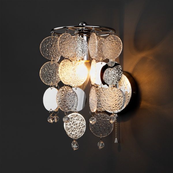 Бра Strotskis Bolla 1x60 Вт E14 хром 319/1 (хром) 