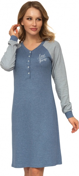 Нічна сорочка Roksana №1291/46002 р. M синій 