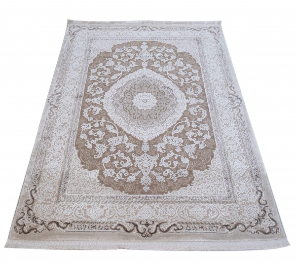 Килим Karmen Carpet GALYA PLUS S3874В BEIGE/BEIGE 80x150 см D 