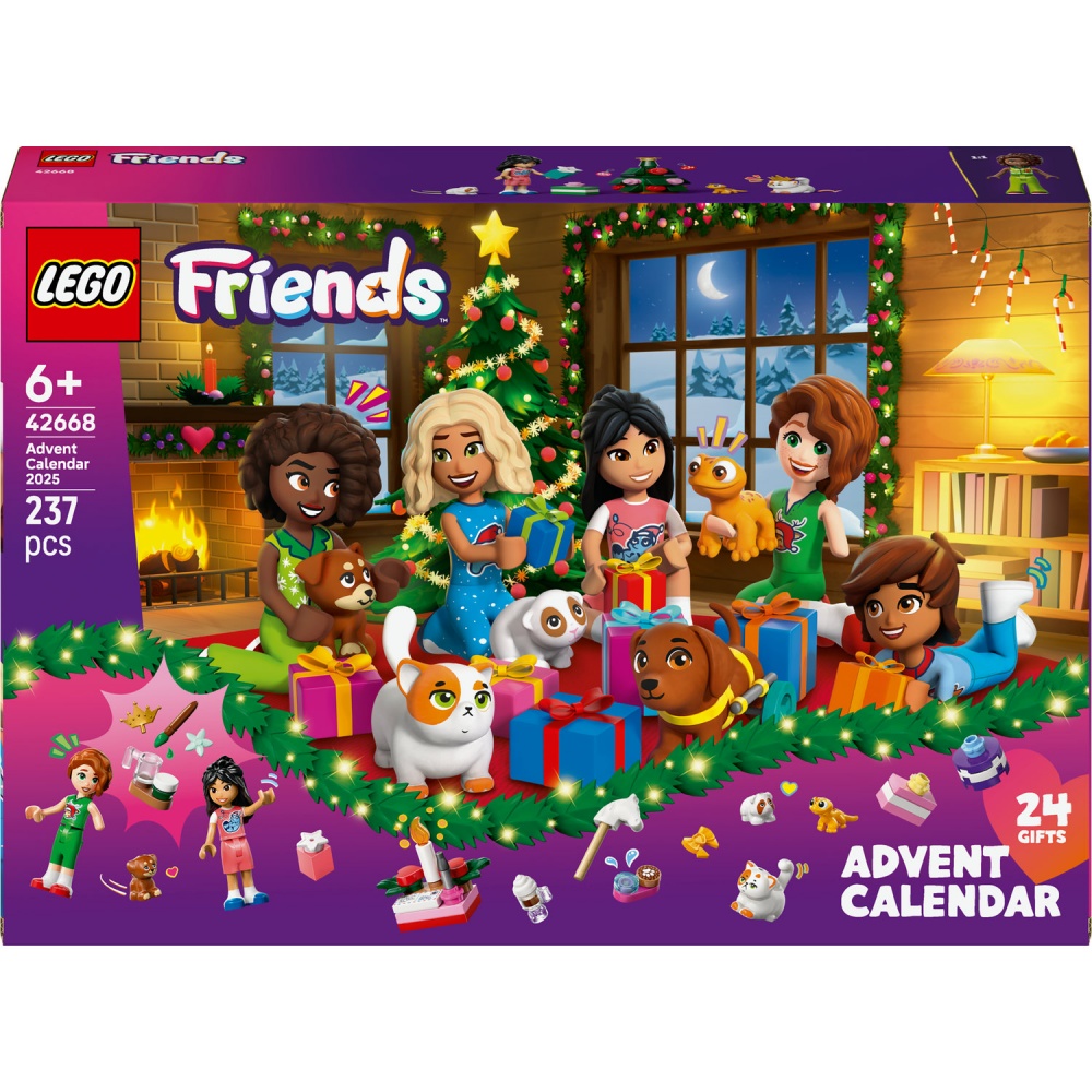 Конструктор LEGO Friends Адвент календарь 2025 42668