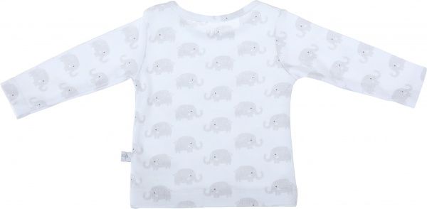 Комплект Фламинго Слоны бело-серый р.68 675-222-17 