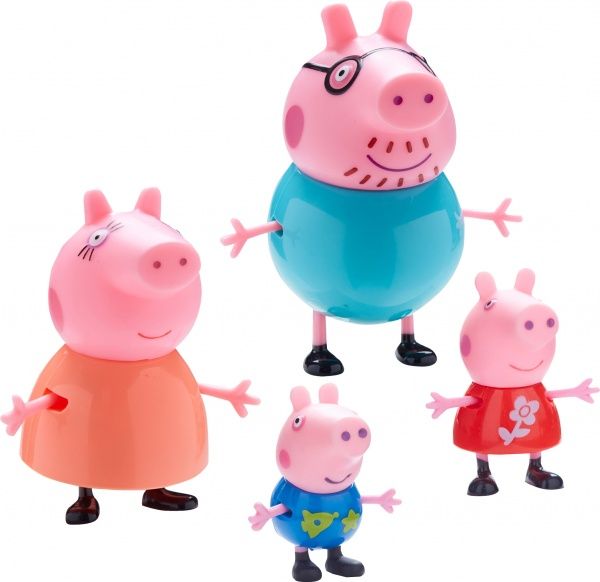 Набір фігурок Peppa Pig Велика родина Пеппи 