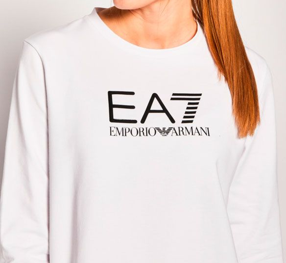 Спортивний костюм EA7 Tuta sportiva 3HTV80-TJ31Z-22BA р. L чорно-білий