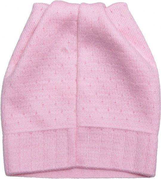 Шапочка дитяча для дівчинки Luna Kids р.48-50 бузковий із рожевим 2283 