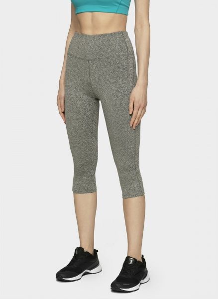 Лосины 4F NOSH4-SPDF002-24M р.L серый меланж