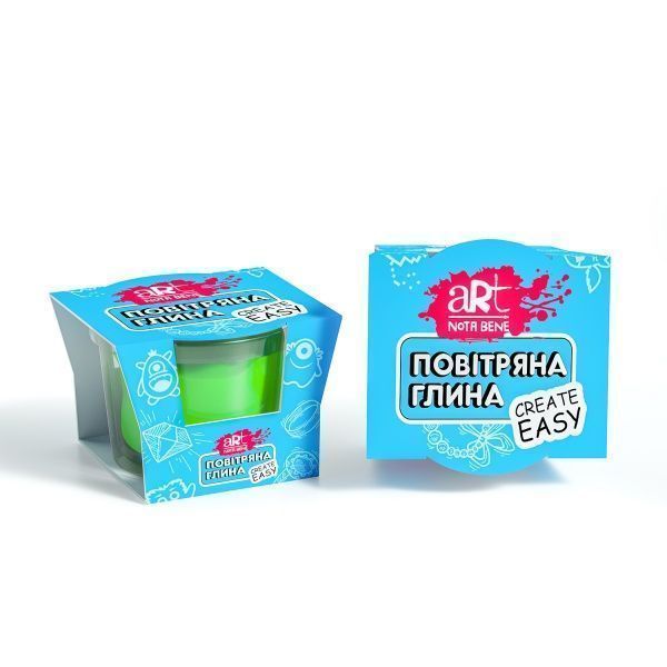 Глина воздушная Nota Bene 120 мл салатовая