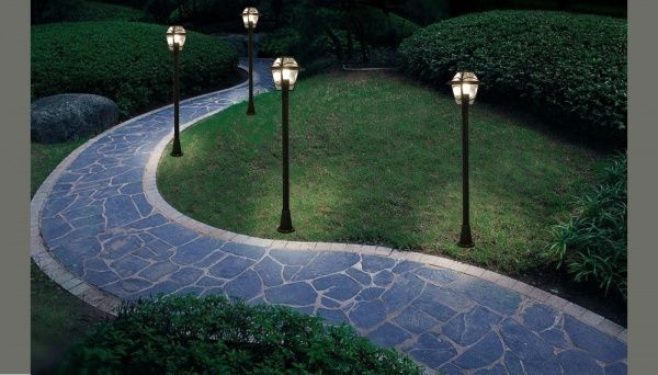 Фонарный столб Expert Toledo E27 60 Вт IP44 античная латунь ELNX-15426-PL 