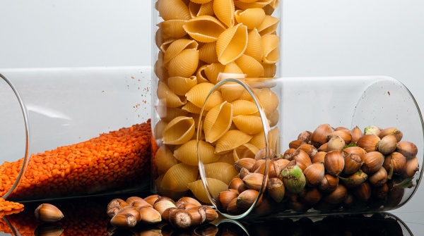 Ємність скляна з дерев'яною кришкою VT-7113 1300 мл Vittora