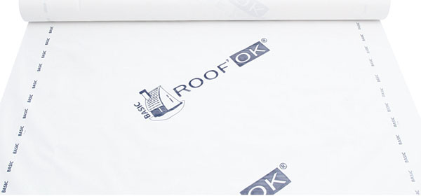 Супердифузійна мембрана RoofOK Basic 95 рулон 75 кв.м