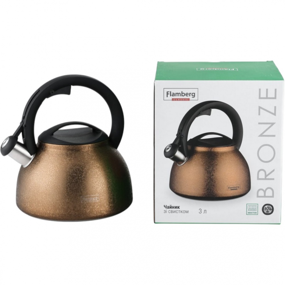 Чайник Flamberg Bronze 3 л бронзовий
