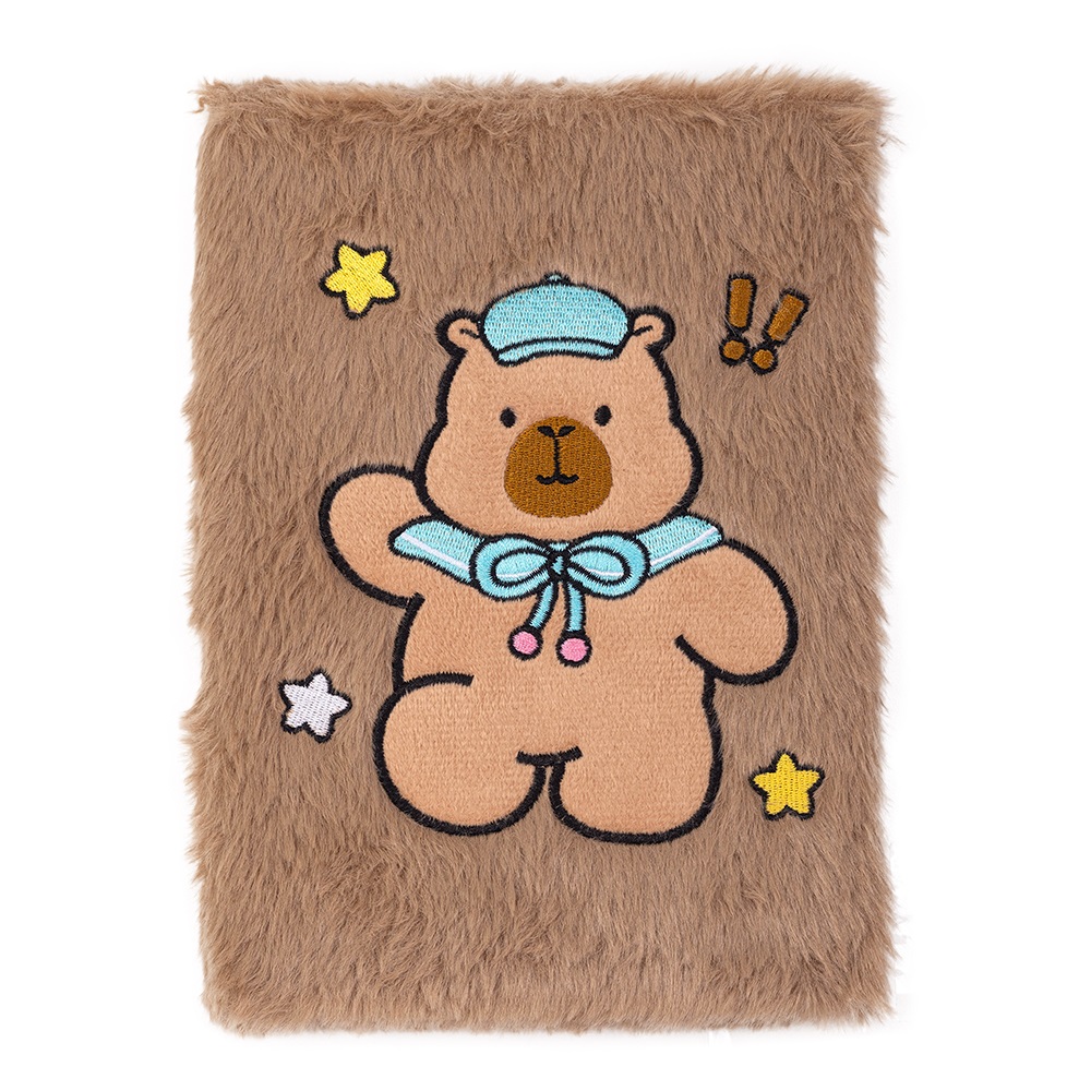 Блокнот плюшевый Forme CAPYBARA 11 А5 80 лист. KIDS Line