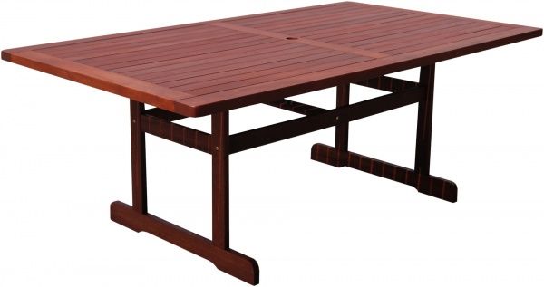 Стол деревянный Bella Vita GTR7262011M 114x200 см мербау 