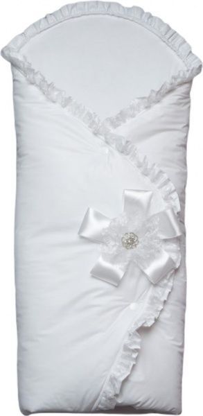 Конверт для новонароджених Модний Карапуз Казка весна 56-62 білий 07-00033-3-3 