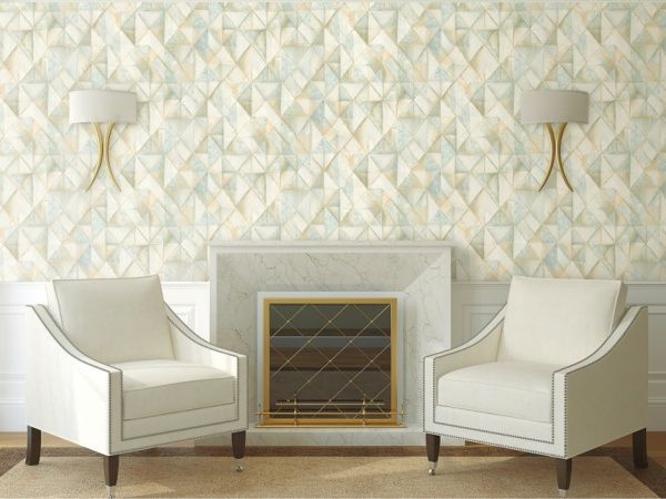 Обои из вспененного винила Славянские обои Expromt Ромб 5737-04 0,53x10,05 м 