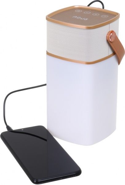 Смарт-светильник Nous с Bluetooth колонкой и Power Bank 1 Вт золотой H4 Gold