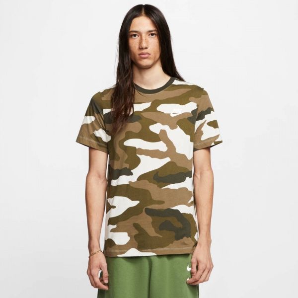 Футболка Nike M NSW CAMO AOP SS TEE CK3003-072 XL камуфляж