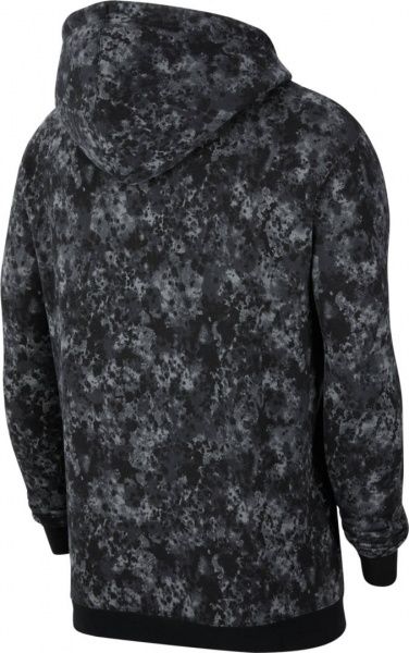 Джемпер Nike LEBRON M NK HOODIE FZ AOP CK6761-010 р. M чорний