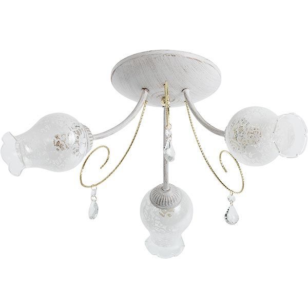 Люстра Accento Lighting Irida ALSQ-MD37405/3 белая