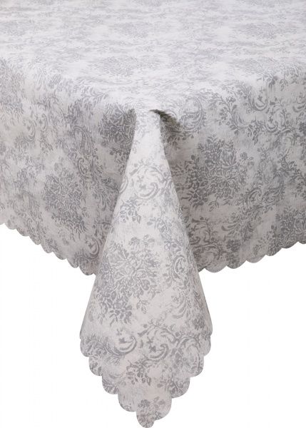 Скатерть Simfoni Версаль 140x180 см серый Прованс 