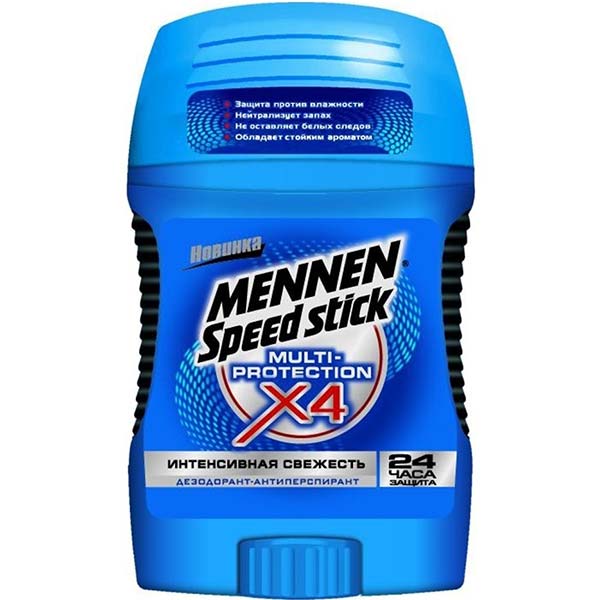 Дезодорант стик Mennen Speed Stick Мульти-Защита X4 50 г