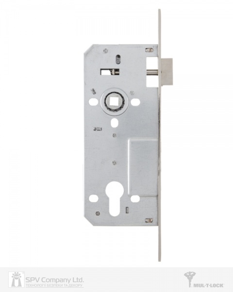 Дверний замок вхідний Mul-T-Lock 2800-3 NS UNIV BS45 мм 85 мм нікель