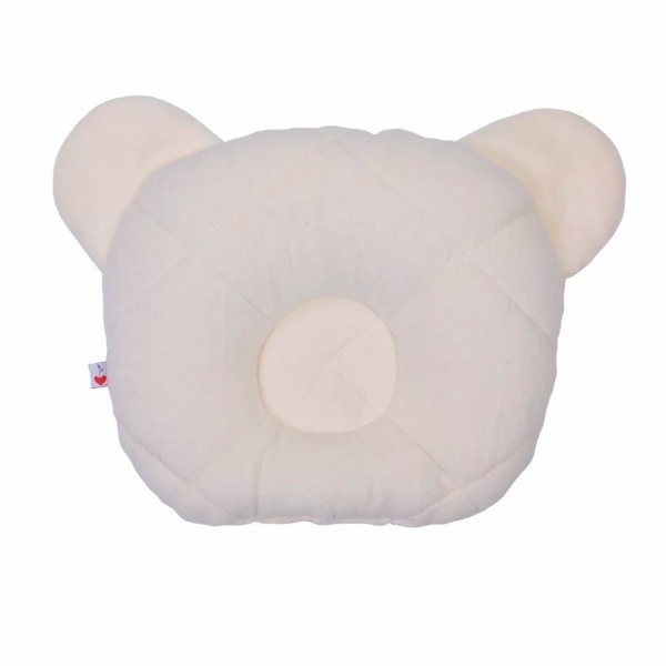 Подушка ортопедическая Baby Veres Velour молочный 24x27 см