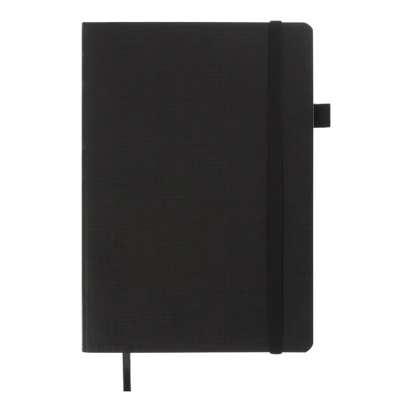 Блокнот недатований Color Tunes 96 арк. лінія чорний Buromax A5