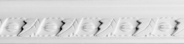 Потолочный плинтус Dardan HS-19 инжекционный 2000x60x60мм 