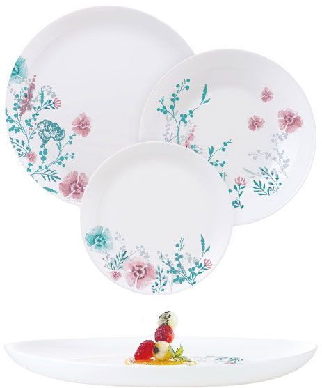 Сервіз столовий Diwali Sabline 19 предметів на 6 персон N7999 Luminarc