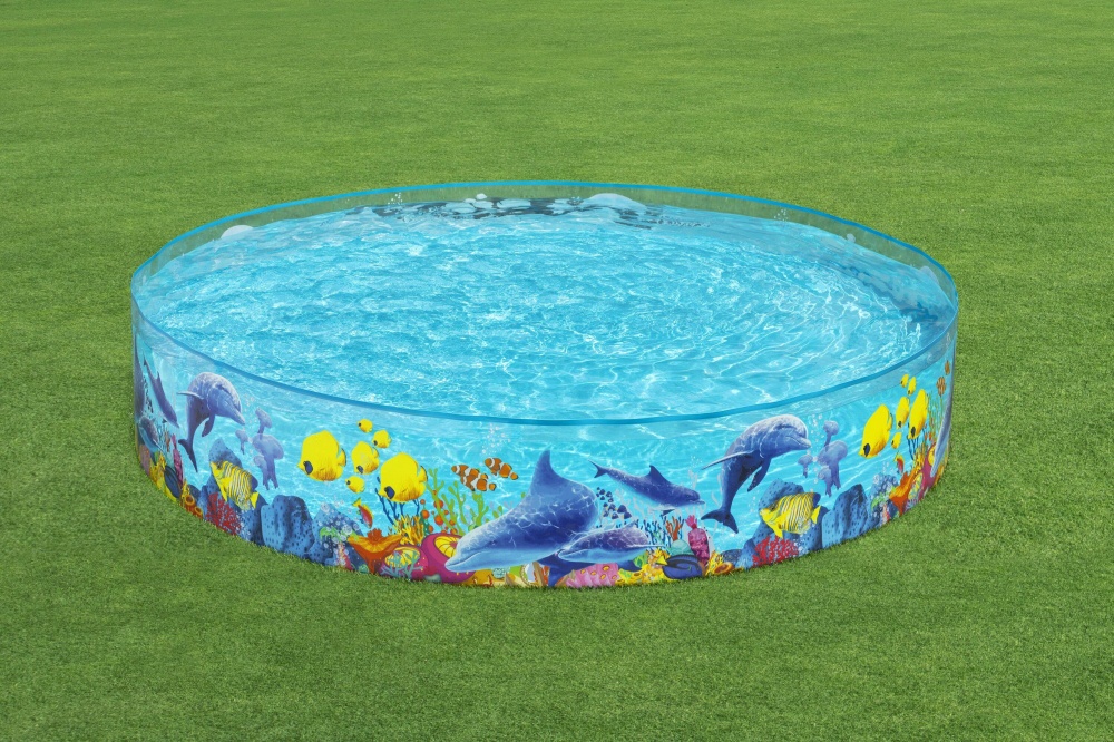 Бассейн надувной Bestway 244х46 см Odyssey Fill 'n Fun 3+ (55031)