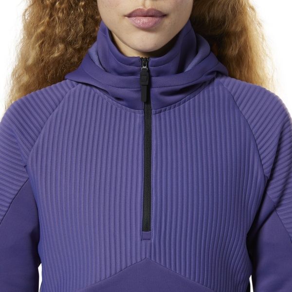 Джемпер Reebok OS THERMOWARM EC1112 р. S фіолетовий
