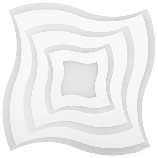 Люстра светодиодная Hopfen Vortex с пультом ДУ 100 Вт белый 