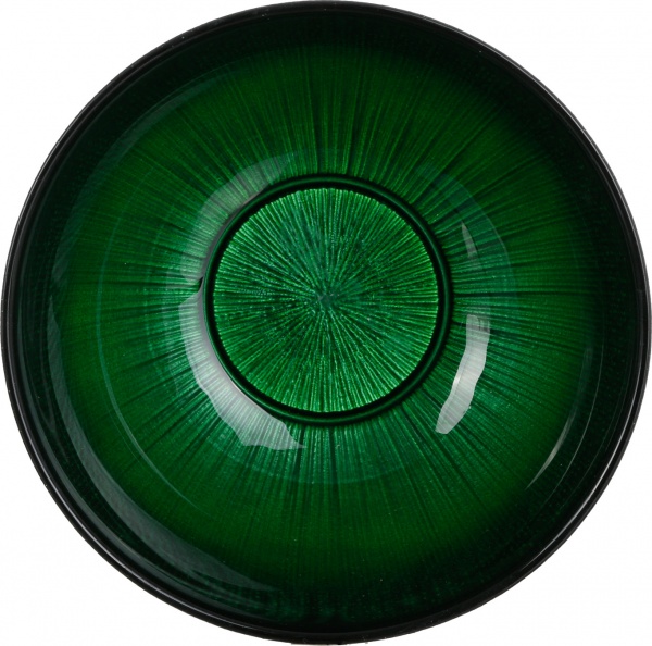 Блюдо глибоке Focus 15 см зелене Dekor Cam 