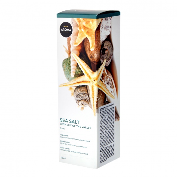 Аромадиффузор Aroma Home Морская соль с ландышем 50 мл 
