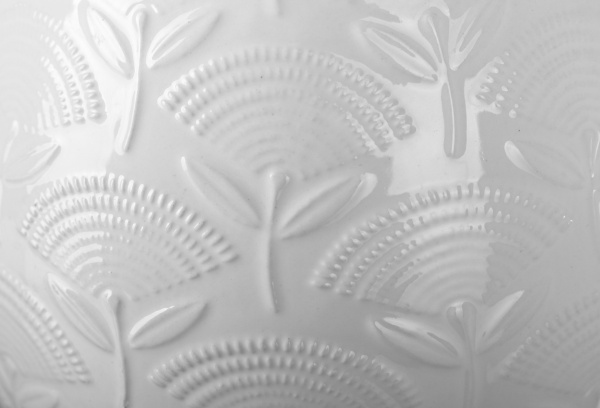 Ваза керамическая Lotus DLP20245A 15 см белая 