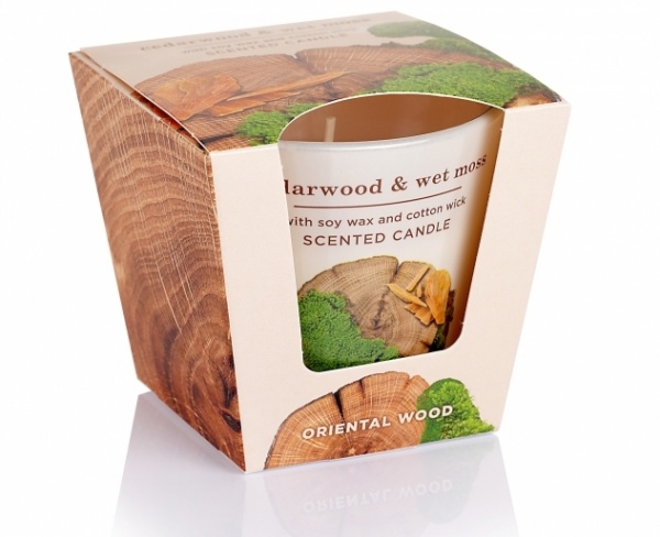 Свеча ароматическая Bartek Candles Дерево (115 г) 