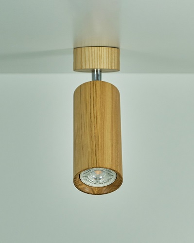 Светильник настенно-потолочный Iterna Alta spot светлый ясень 1xGU10 LW085