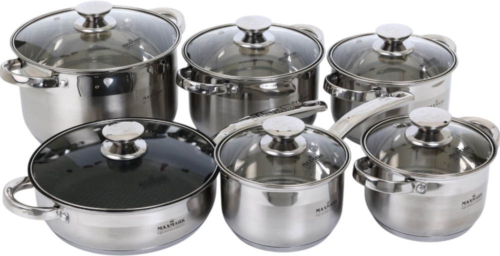 Набор посуды Maxmark 12 предметов MK-3712А