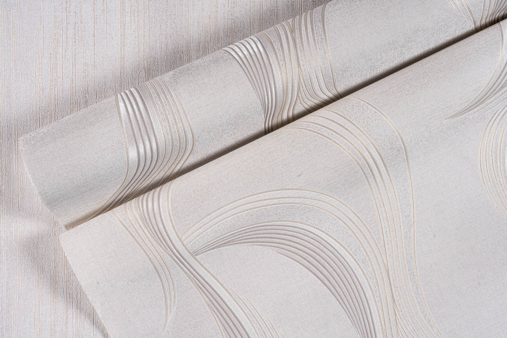 Обои виниловые на флизелиновой основе Славянские обои Le Grand platinum Мадейра 8751-02 1,06x10,05 м