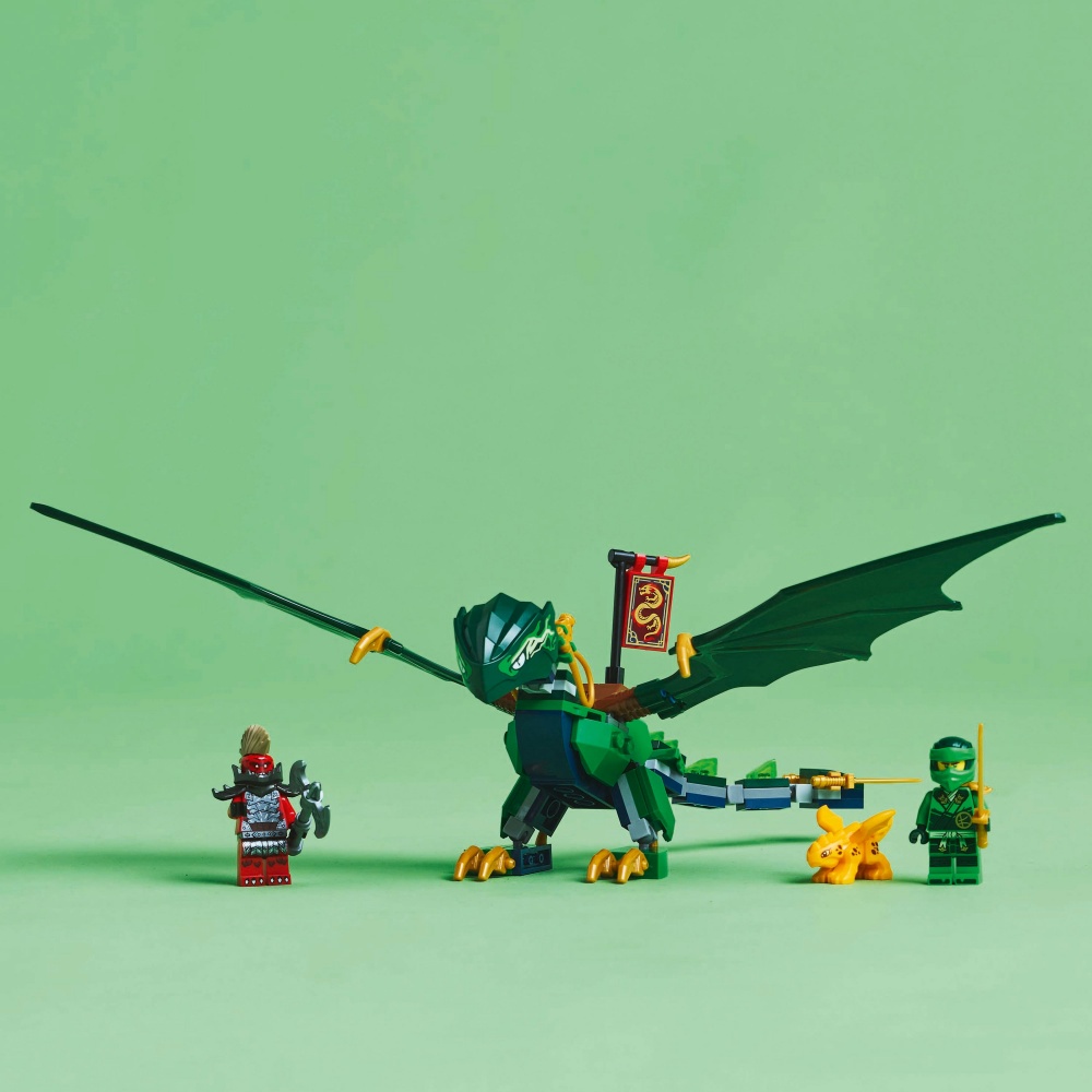Конструктор LEGO NINJAGO Зеленый лесной дракон Ллойда 71829