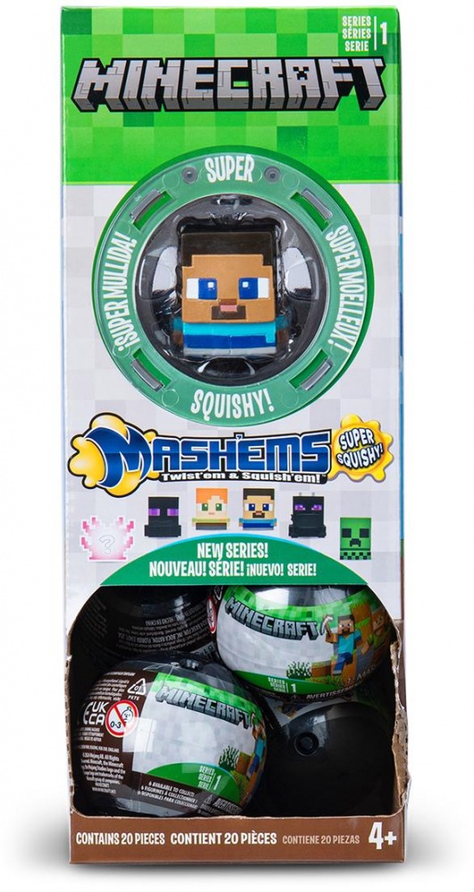 Игровая фигурка-сюрприз Mash'ems S1 Minecraft 53691