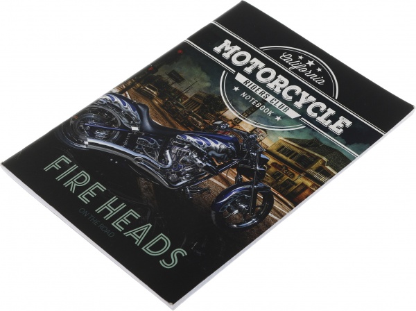 Блокнот А5 48 арк клітинка на скобі Bourgeois