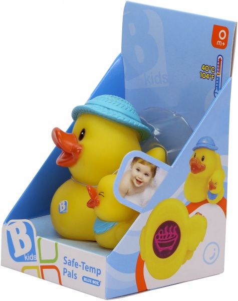 Игрушка для ванны Baby Baby Утенок с термознаком 78671