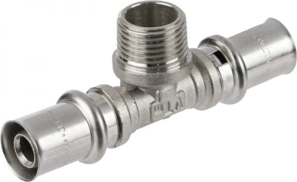 Трійник комбінований зовнішня Valtec 16x1/2x16