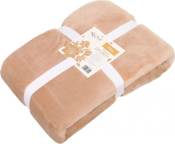 Плед Frannel Ginger Root 160x200 см бежевий La Nuit 