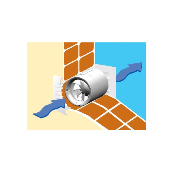 Вытяжной вентилятор Soler&Palau SILENTUB-100 (230V 50)